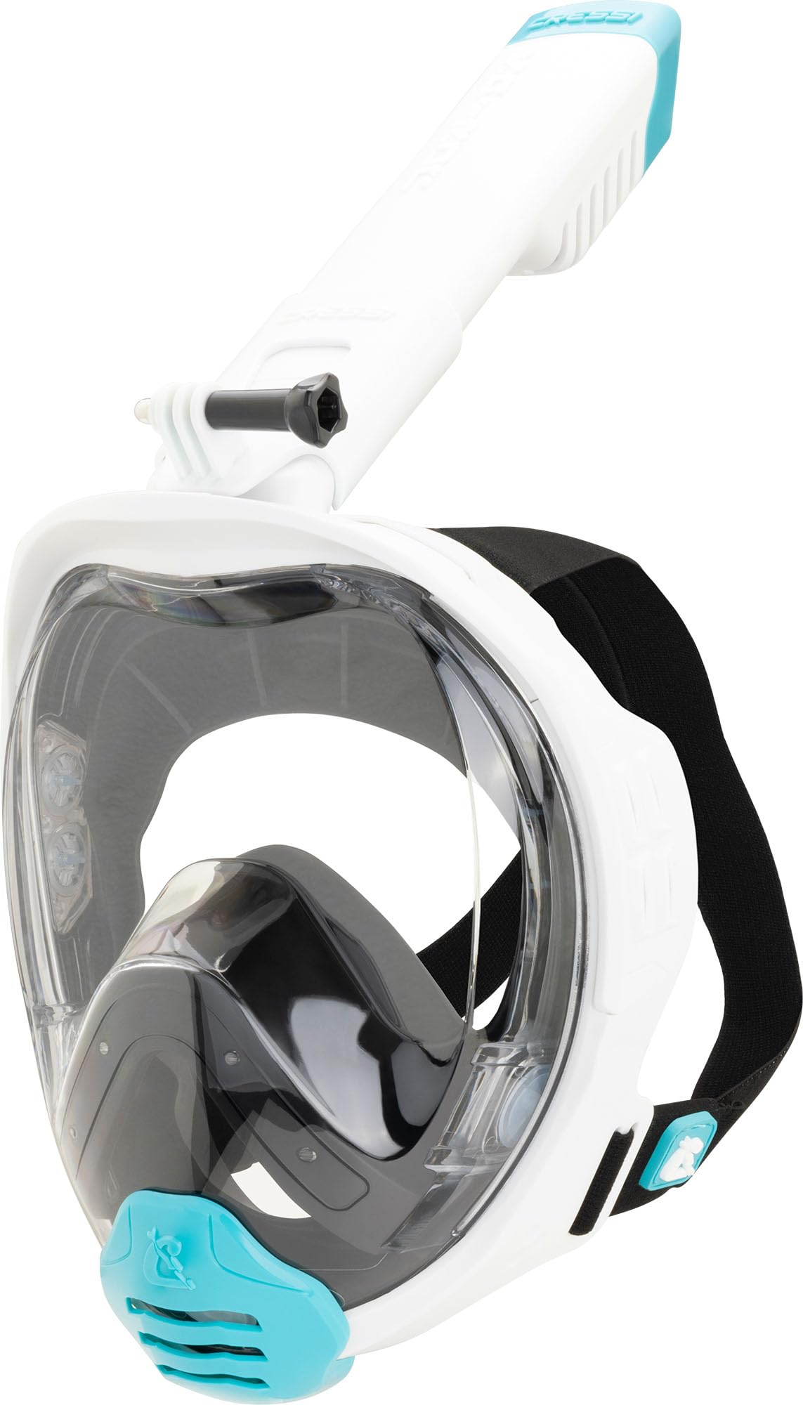 CRESSI desde 1946 Kairon Máscara Snorkel Adulto Blanco/Aguamarina L/XL