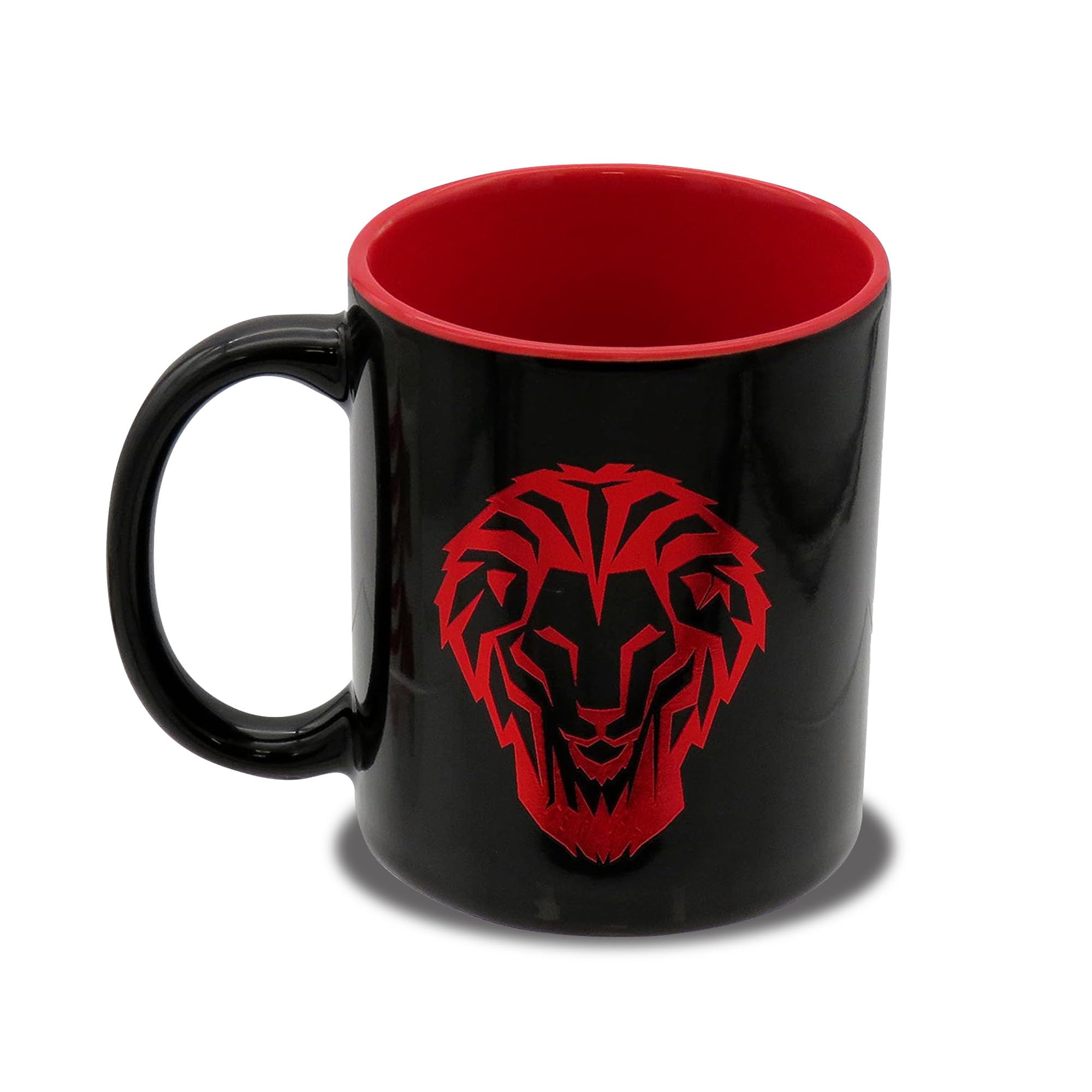Athletic Club- Taza, Desayuno, Menaje, Vajilla, Vaso, Microondas, Apto para lavavajillas, Cerámica, Color negro, Producto oficial (CyP Brands)
