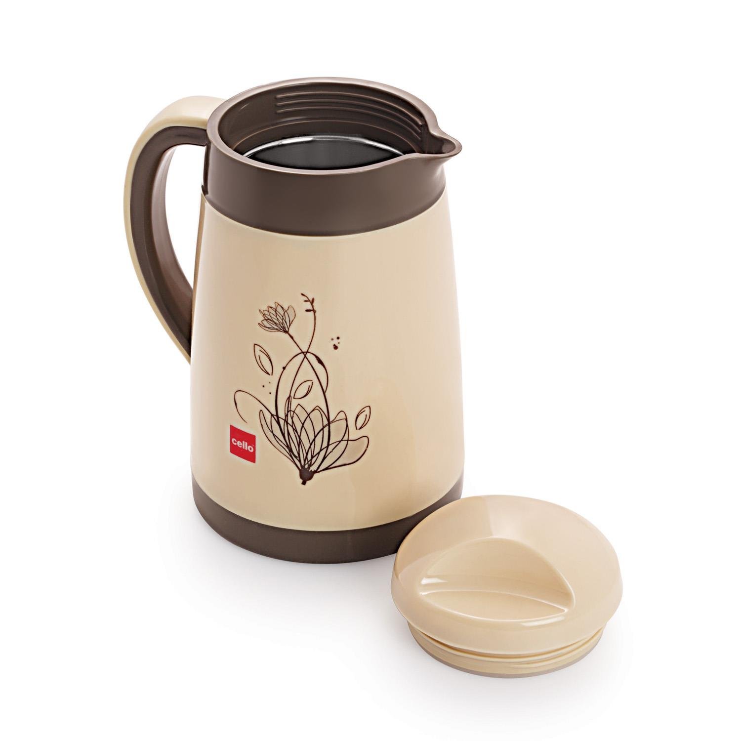 Cello Neptune Tuff Jug, 1.5 Litres, Brown, Plastic - Image 2 thumbnail