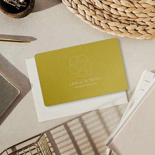 Miniatura 2 de Leela Quantum Tech, Tarjeta de paz interior, para cualquier situación relacionada con estrés, ansiedad, pánico, pérdida personal e ira interior, con