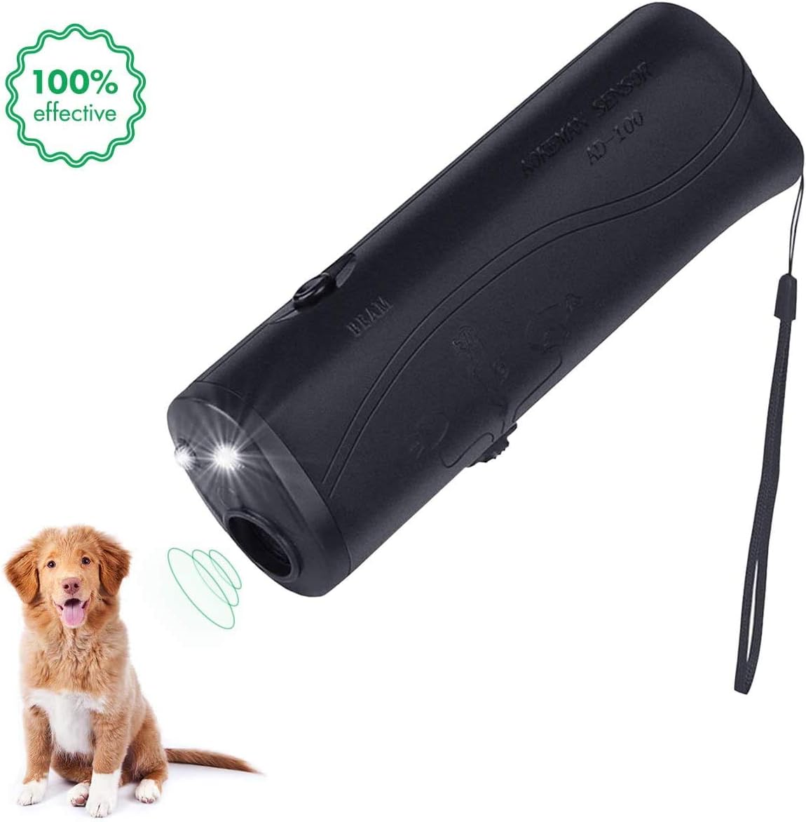 STÙNICK Anti Barking Device &Ultrasonic Dog Bark Repellent Training Multi-Functions Pet Anti-Barking Silent Commands Distracts Attention Calm Audible Deterrent