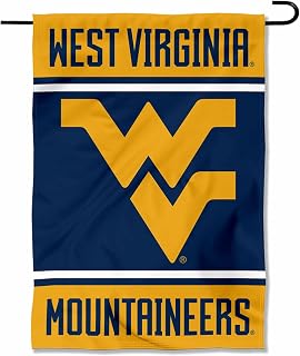 West Virginia Mountaineers Garden Flag