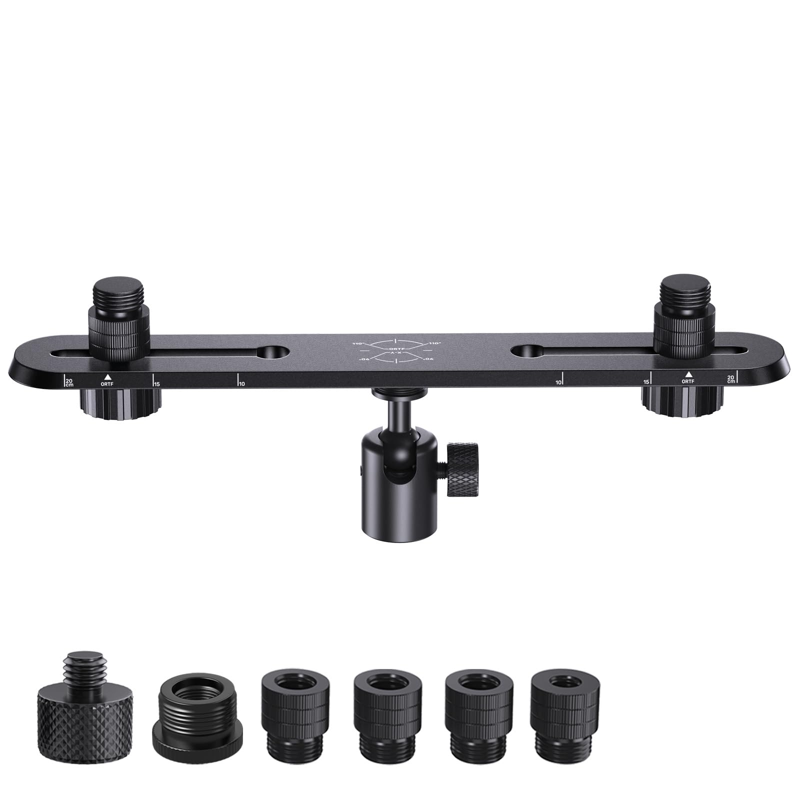 Support de microphone fin et adaptateur de fixation pour pied - 8
