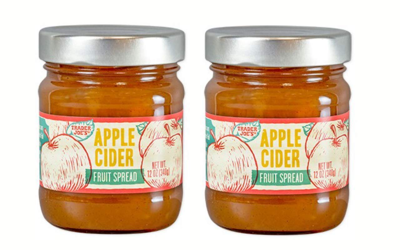 Trader Joe's Apple Cider Fruit Spread, pack of 2 jars