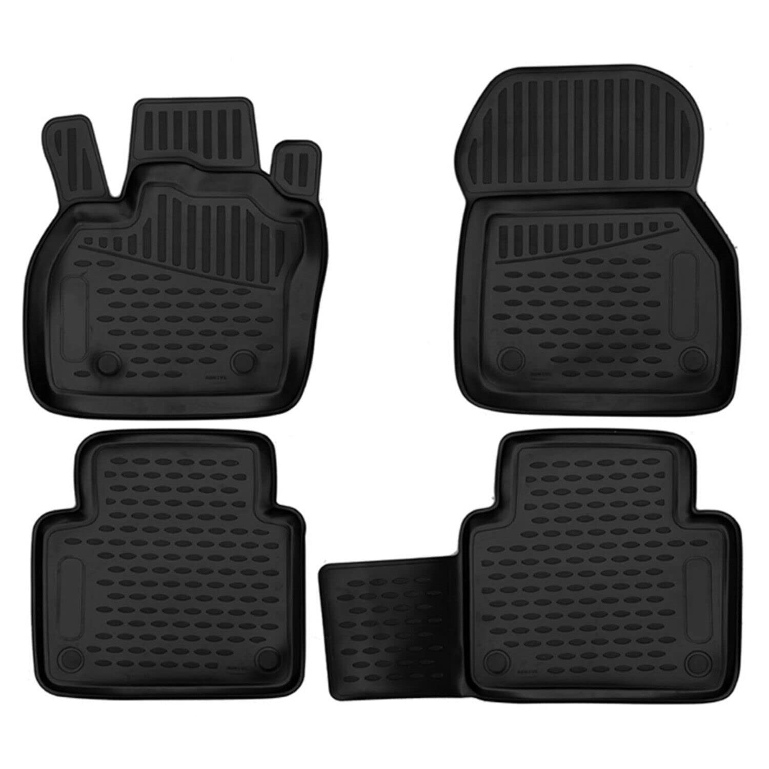 RE27-1 Set Tappetini Velluto Premium Opaco Nero Per Renault Zoe RE27-1 Set Tappetini Velluto Premium Opaco Nero Per Renault Zoe