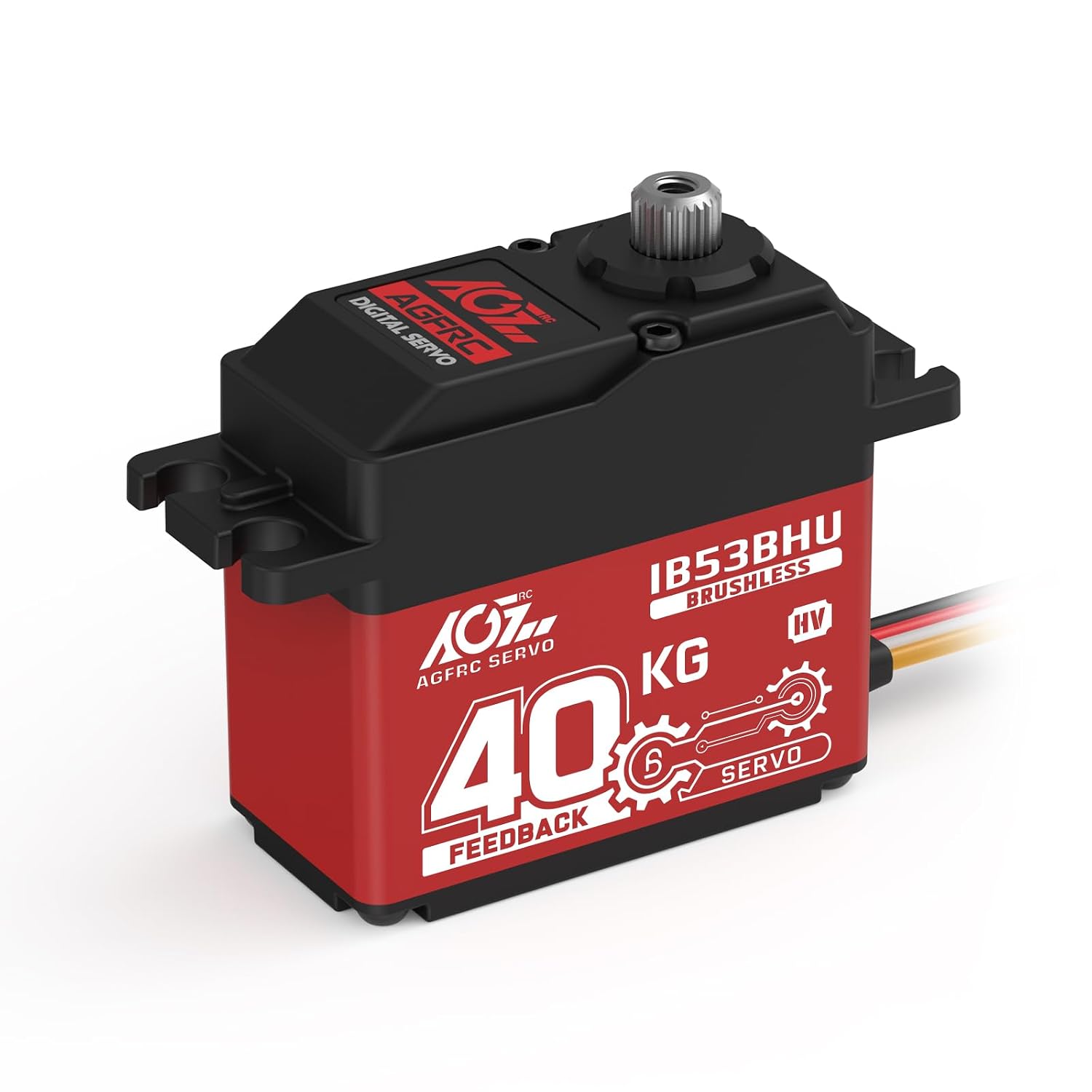 Mg996r servo motore ad alta coppia con puleggia in metallo per rc