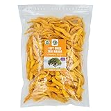 ドライマンゴー 細切り 【大容量1kg】 細切り お得用 色濃淡バラツキ有り 繊維質 Dried Mango Strip 1kg (1kg X 1袋)