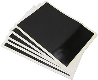 Papel de Color Negro para Grabado Láser, 5 uds., para Metal, Cerámica, Papel de Marcado de Vidrio, 39x27cm