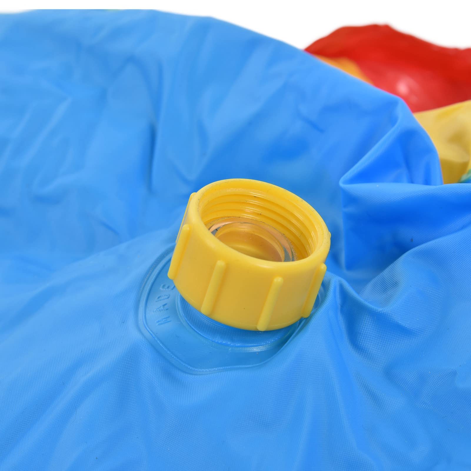 Piscina para Niños con Aspersor de Dinosaurio Inflable 3 en 1, Juguete de Juego Acuático para Niños de PVC Duradero de 170 × 103 × 65 Cm, Piscina para Salpicaduras de Jardín en