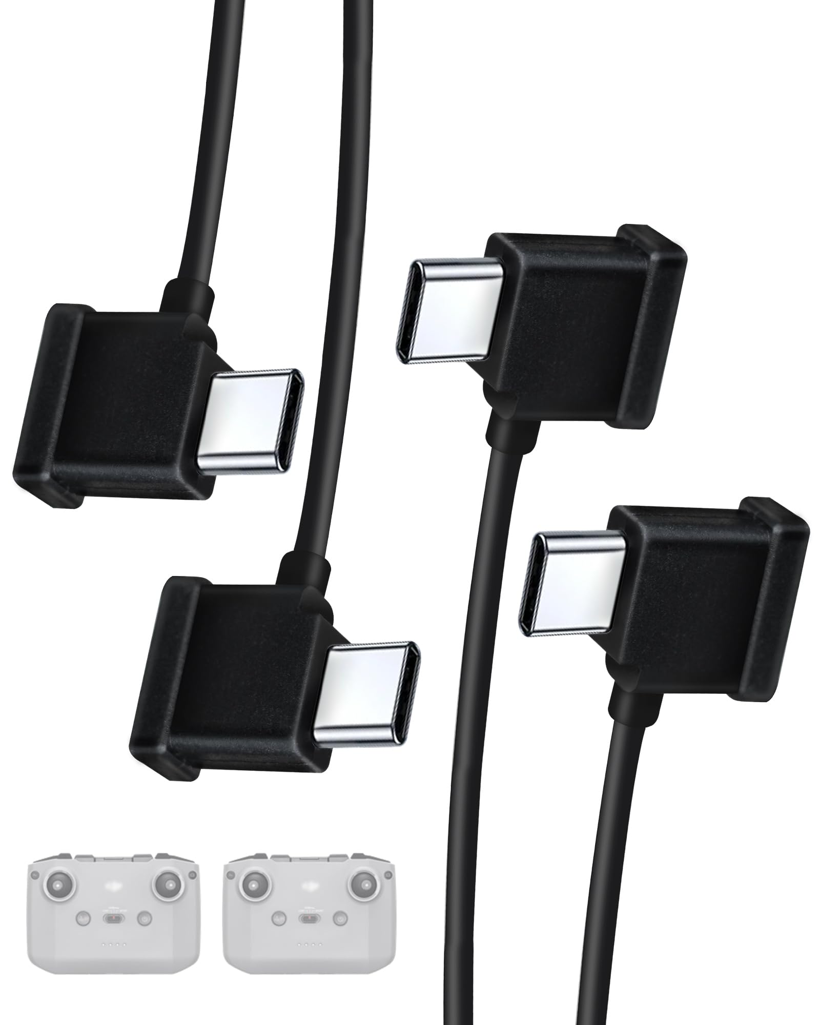 LKTOP 𝟮𝗣𝗰𝘀 RC-N3/N2/N1 RC Cable for DJI RC-N3/N2/N1 Controller, 6.3 in USB C to USB C Cable, Type-C Connector for DJI Mini 5/4/3/2 Series, Mini 4K, Air 3S/3/2S/2, Mavic 3 Series, Neo/Neo 2, Flip