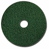 Glit 43213 TK Polyester Blend Emerald II Stripping Pad, Synthetic Blend Resin, Minerals Grit, 13