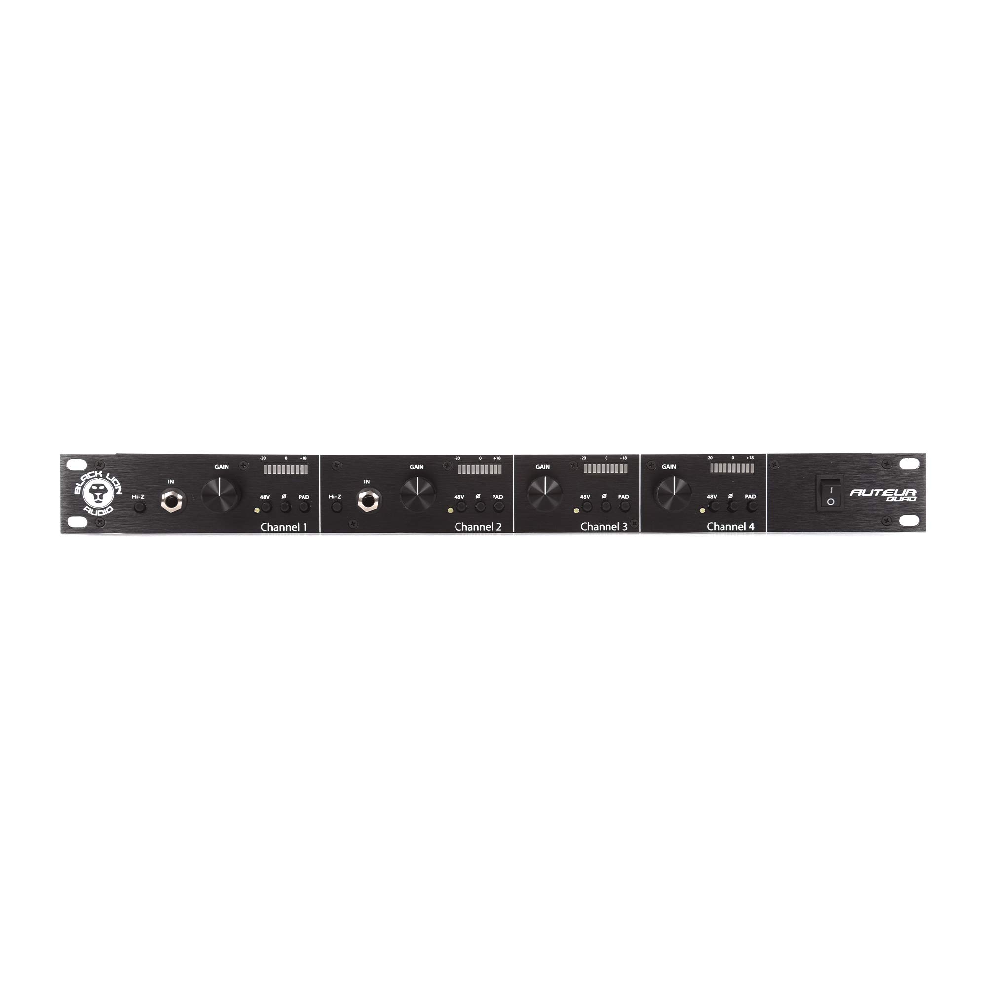 Black Lion Audio AuteurQuad - 4 Channel Mic Preamp