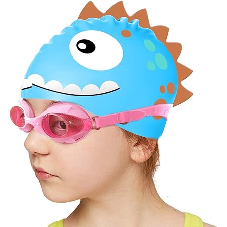 Childrens waterproof swimming caps Clearance