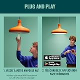 Lampadina WiZ Smart LED A60, bianco Regolabile e a colori, attacco E27, equivalente 100 W, 2.200-6.500 K, 1.521 lumen, int. regolabile, compatibile con Alexa,Google Assistant e Apple HomeKit,conf.da 1 - 10