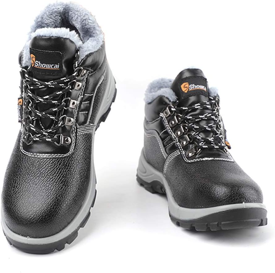 showcai Unisex کفش کار با انگشت پا صنعتی