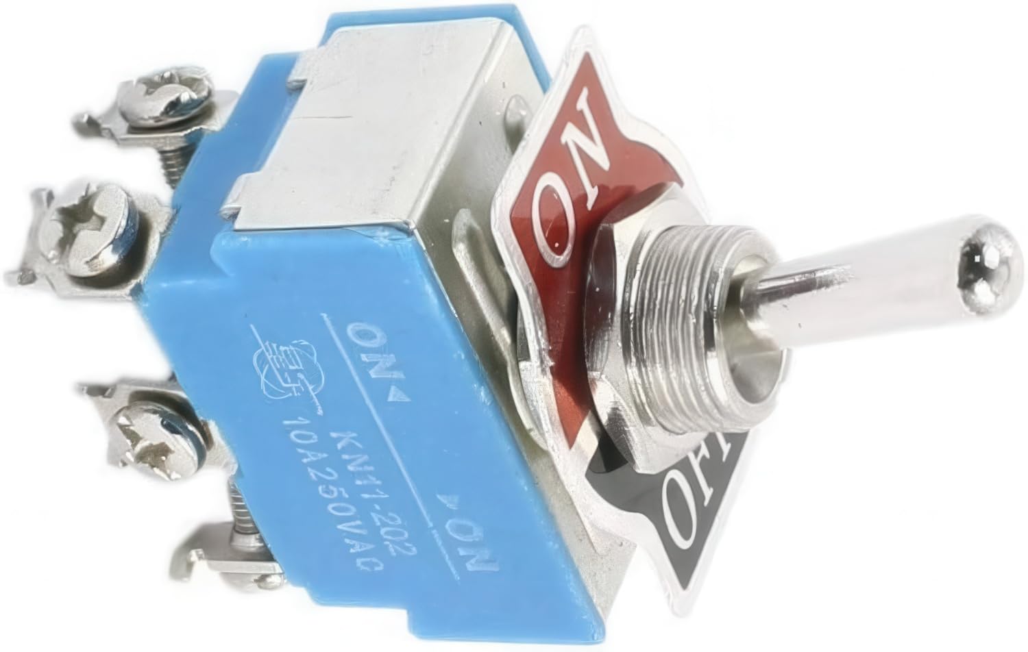 Interruttore A Levetta DPDT ON-OFF-ON - 6 Pin, 6A 125V AC | Per Fai Da Te E Modellismo