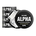 Fully Loaded Alpha Nootropic Pouches (Coconut Banana) - 5 Cans - 15 Pouches per can - Effective Nootropic Delivery, Nic Pouch Replacement - Faster Absorption, Alpha GPC, L-Tyrosine, GABA