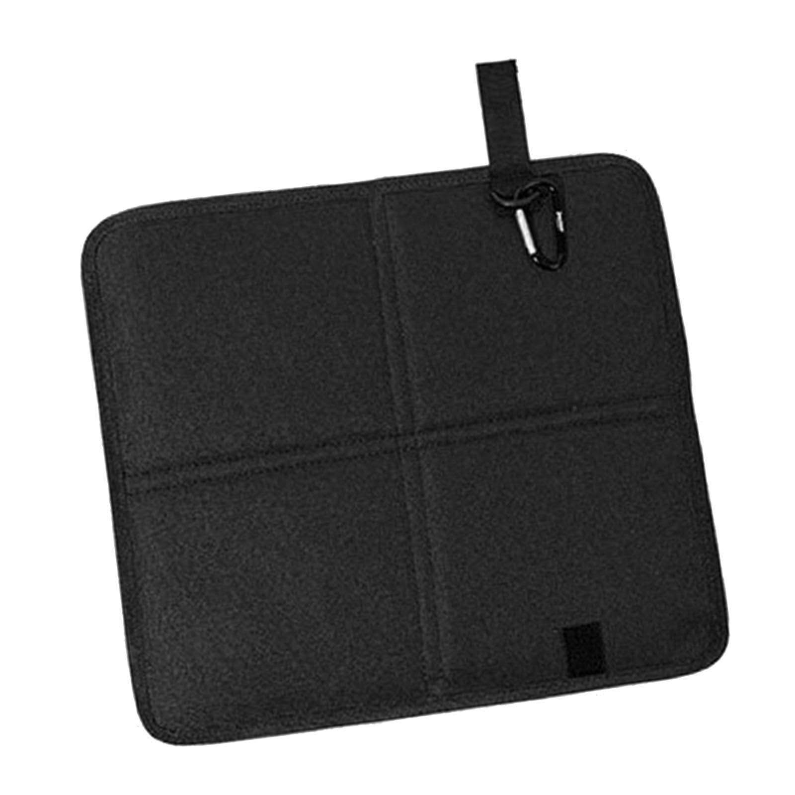 Foldable Outdoor Cushion Lightweight Seat Mat for Backpacking Concerts Grass Black-image-14