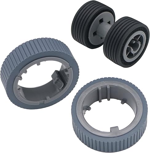 Miniatura 4 de Intendvision Juego de rodillos de freno de repuesto y rodillos de selección compatibles con Fujitsu fi-7460 fi-7480, número de pieza PA03710-0001