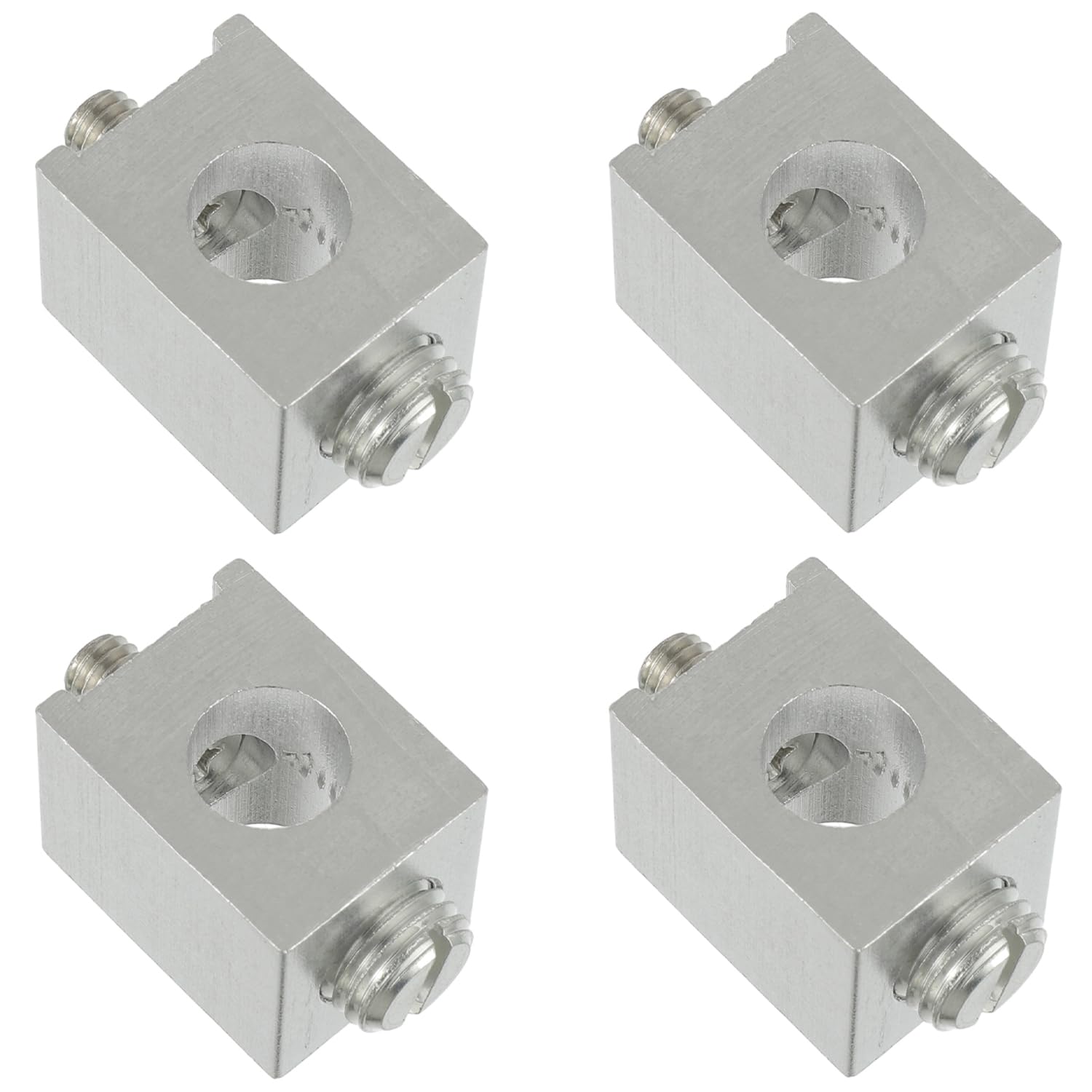 4Pcs #4-2/0 Neutral Lug Kit, Aluminum Circuit Breaker Ground Lugs for Electrical Connections