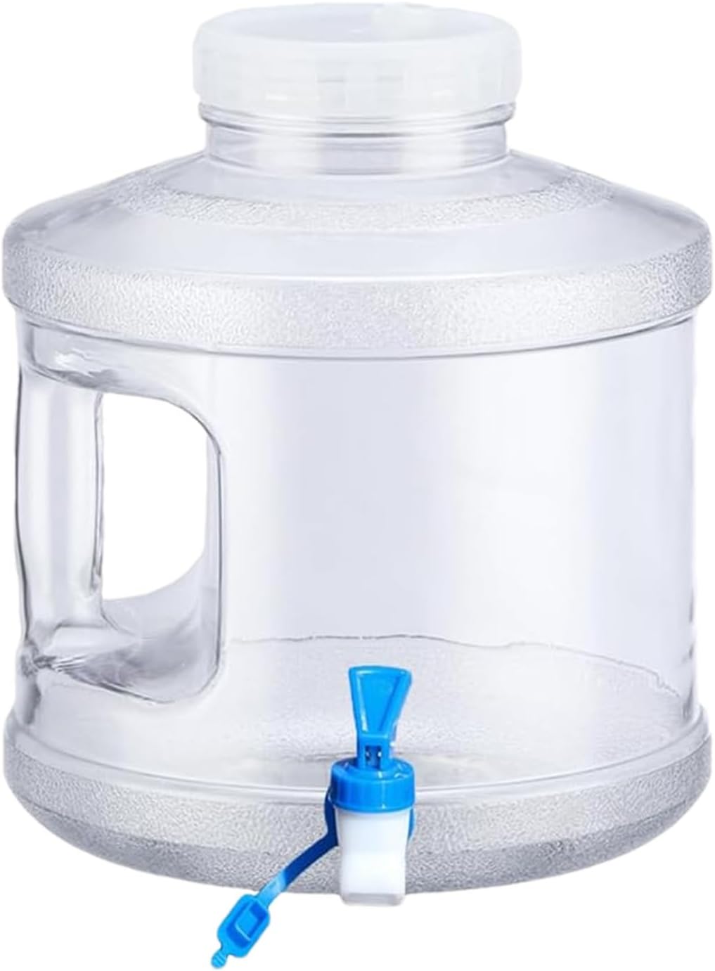 Camping Water Tank | 7.5L Portable Transparent Drinking Canister - Water Bucket With Spout,for Hiking Picnics Tailgating Backpacking Backyard Patio BBQ Bonfire Traveling Garden Beach