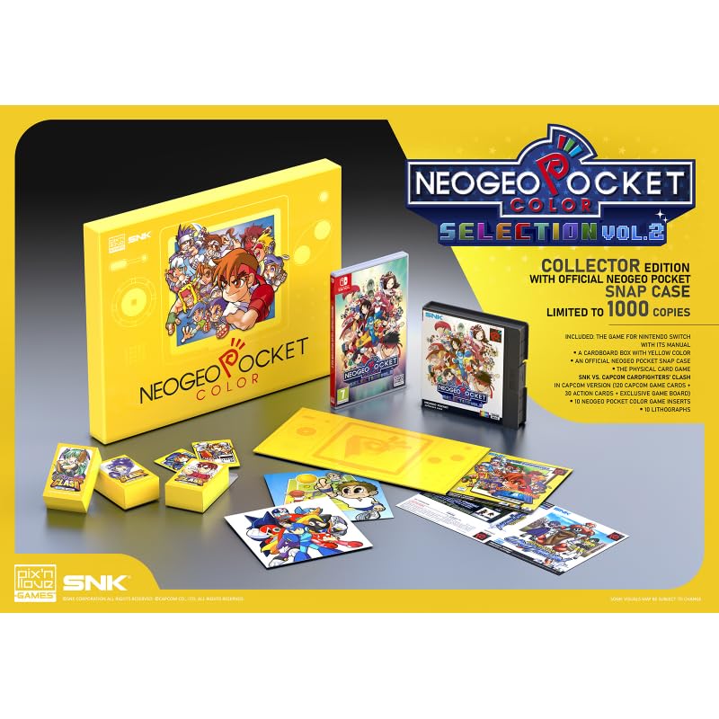 Genérico NeoGeo Pocket Color Selection Vol. 2 Capcom Collectors Edition (Importacion Europea)