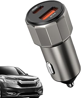 車載 急速充電器 | 2ポート USB Type-C PD 30W QC3.0 | 自動車 充電器 アダプター | スマートフォン タブレット 車両 家庭 自動車内装 女性 男性 対応