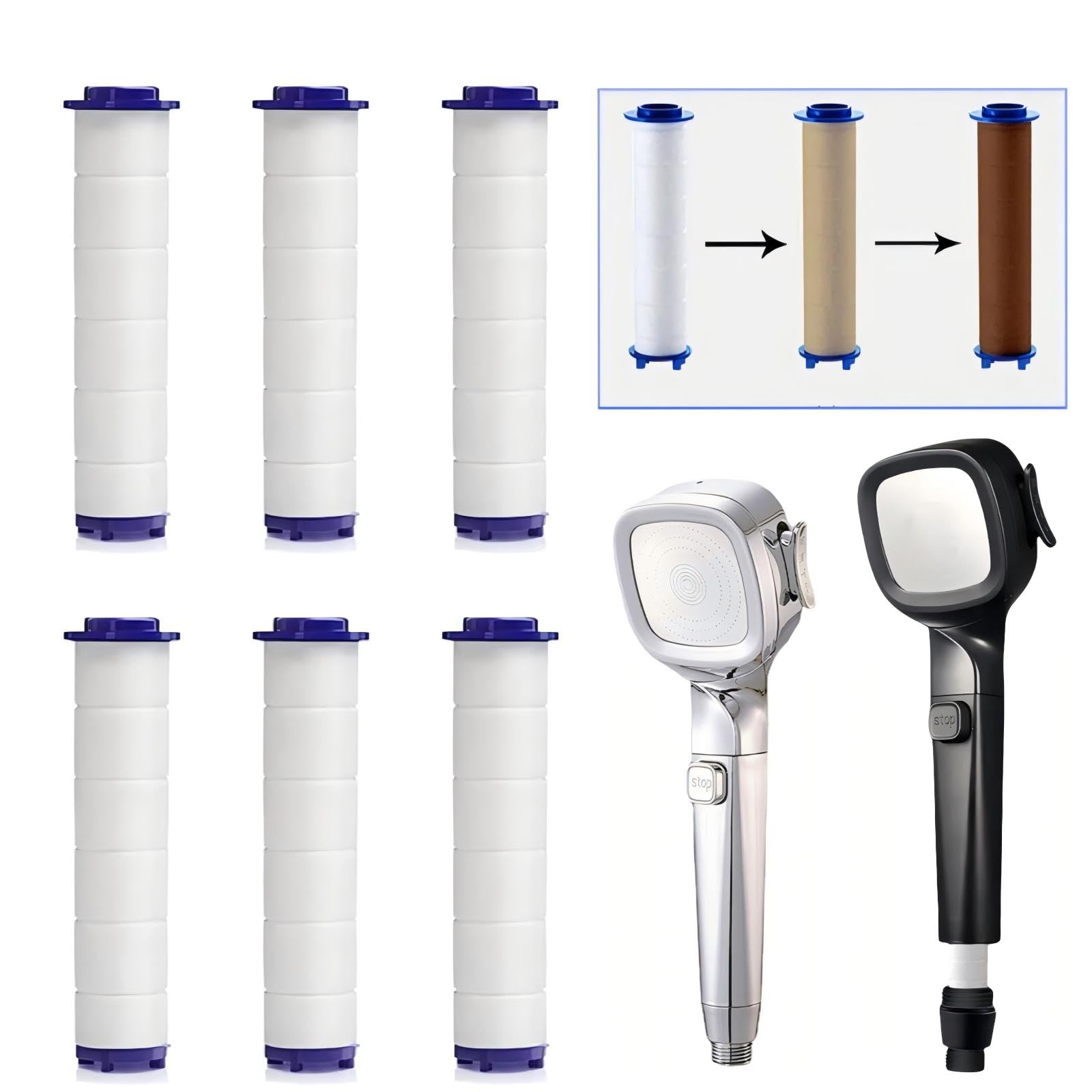 Sunkizzrs® Handheld Showers Filter Element (Only 6 Pcs Filter Element)