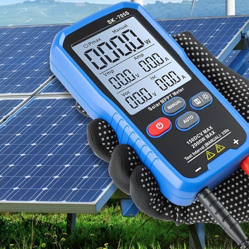 Probador de panel solar para solucionar caídas de rendimiento en módulos MPPT 2