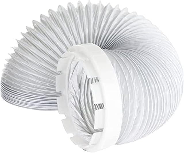 SPARES2GO Vent Hose & Adaptor Kit for Hotpoint Tumble Dryer (2 Metres, 4'' Fitting)