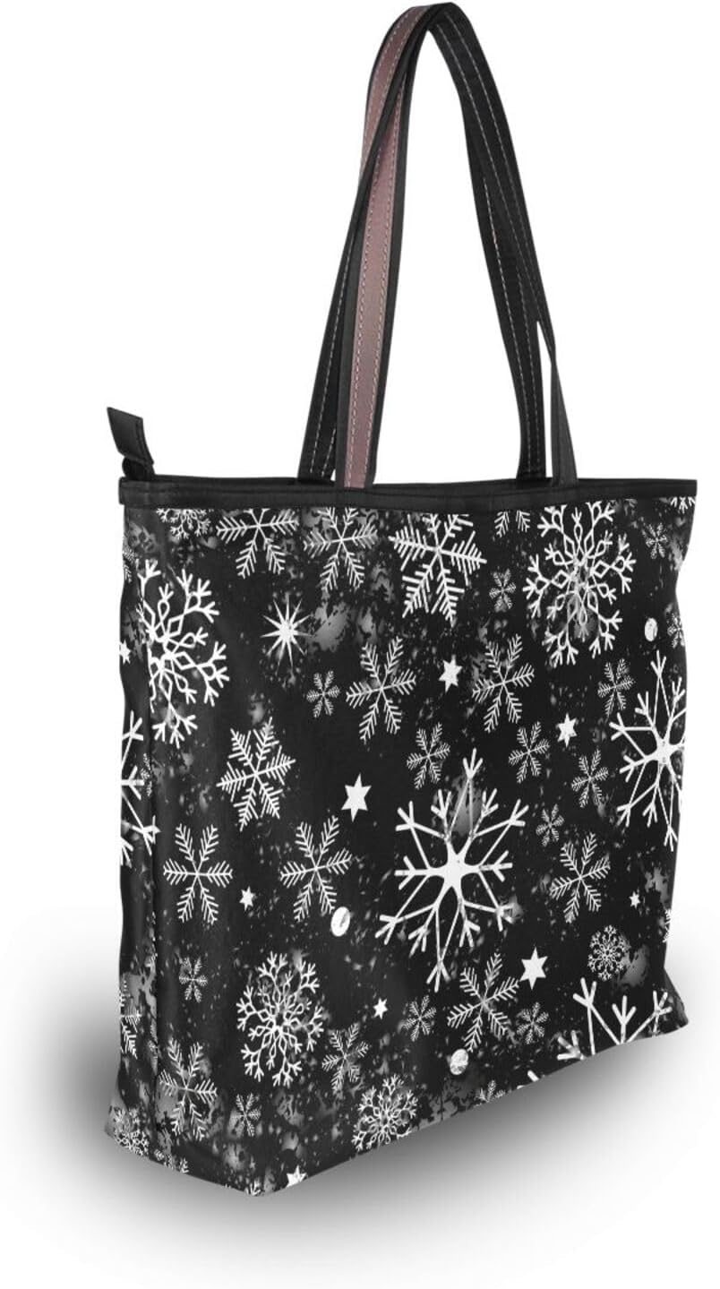Women Top Handle Bag Large Beach Tote Bag with Zipper Weekender Handbag