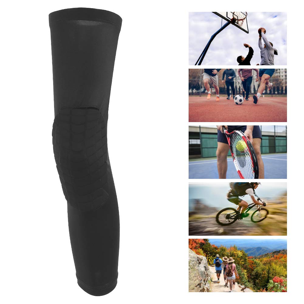 OKAT Genouillère cellulaire, genouillère de Sport Bon Maintien et Anti-Collision avec matériau élastique pour la Course à Pied et Les Sports de Plein air pour Adultes