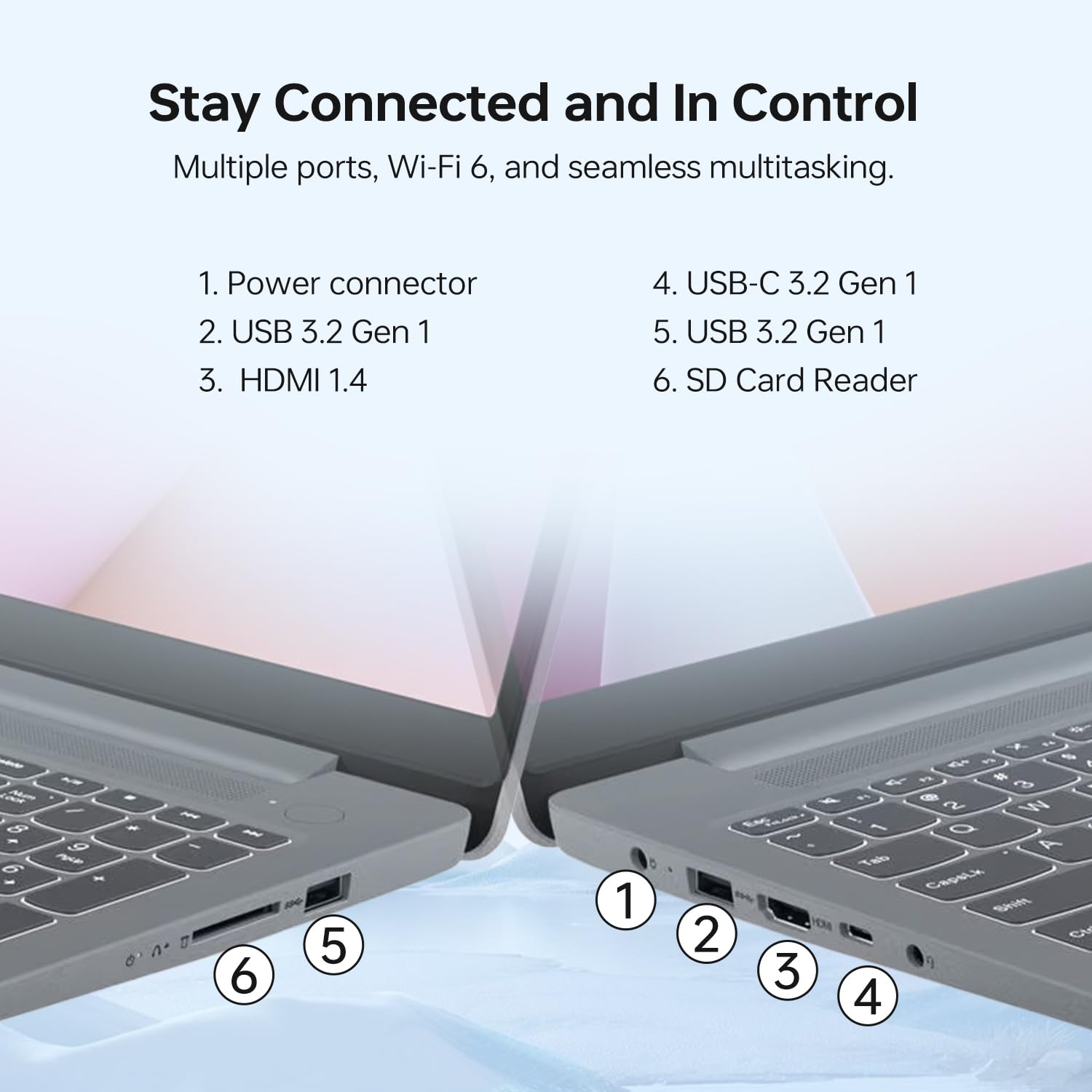 Lenovo IdeaPad Slim 3 Business Laptop, 15,6" FHD, AMD Ryzen 7 5825U, 16GB RAM integrata, 512GB SSD, Wi-Fi 6, webcam, retroilluminato, W11 Pro, Copilot & AI Productivity, Bundle con PCO Laptop Cooler