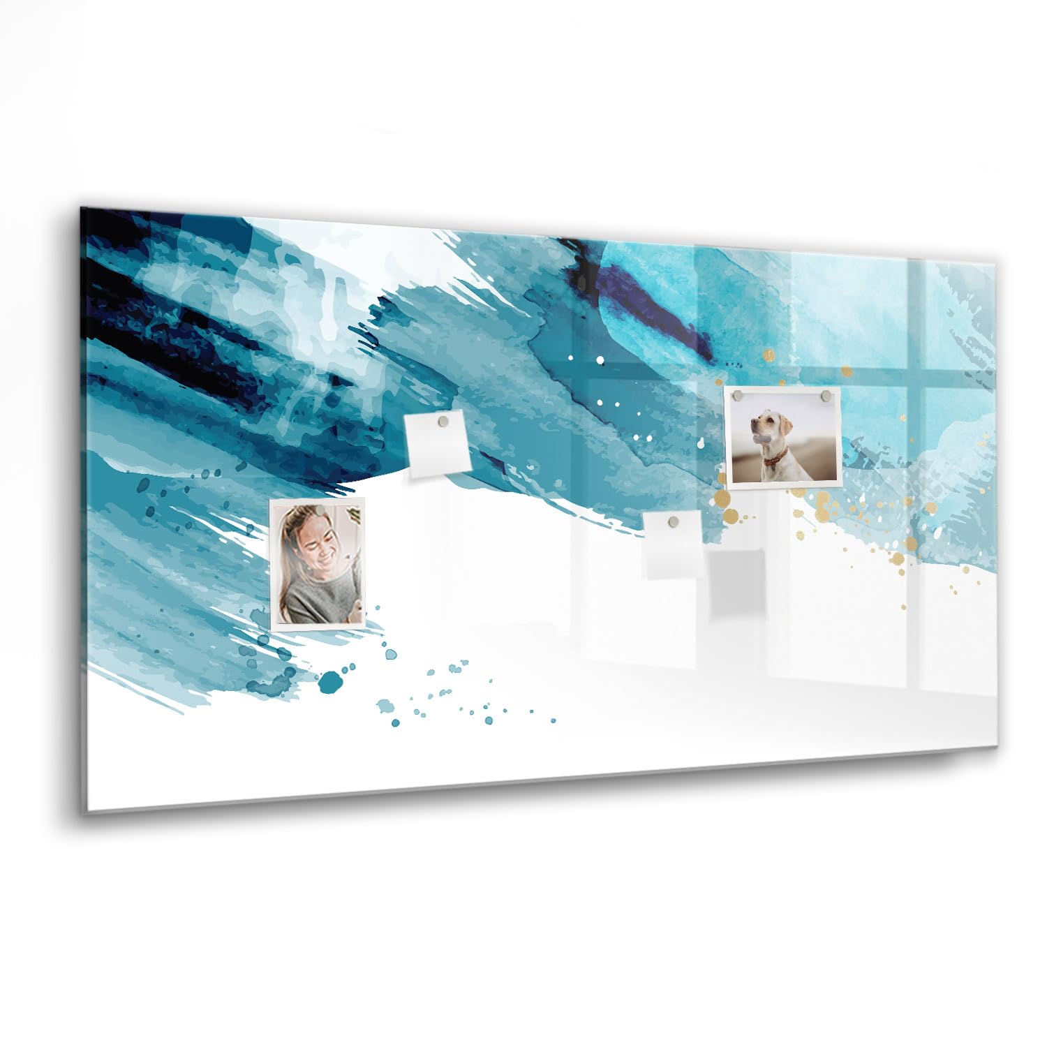 Tableau de planification en verre idéal pour l'organisation familiale et le bureau - 8