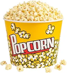 Balde De Pipoca 3 Litros Tamanho 18cm x 18cm Para Pipoca Filme Decorado Tamanho Grande