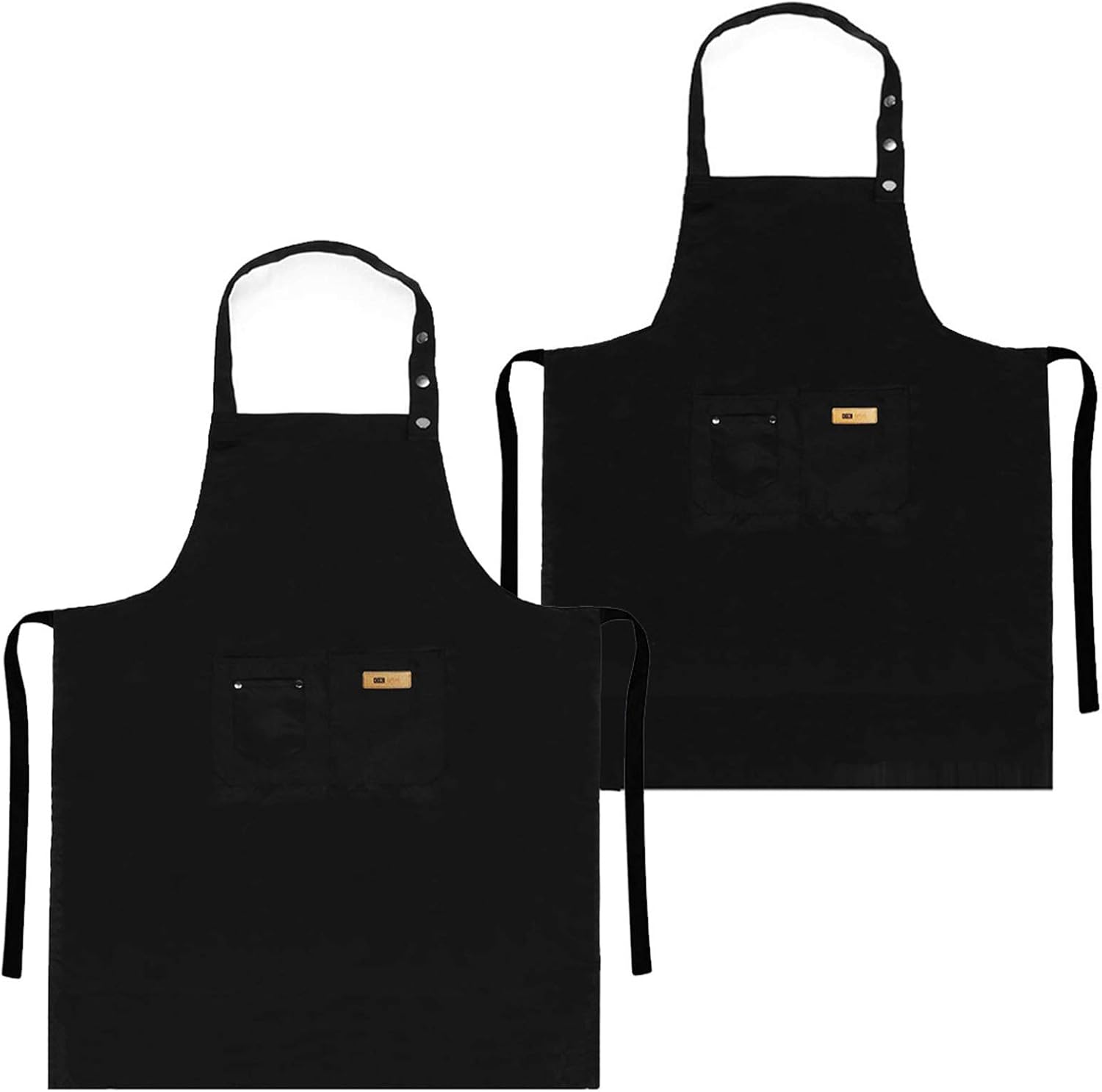 Evealyn Cooking apron,Adjustable BBQ Chef Kitchen Apron