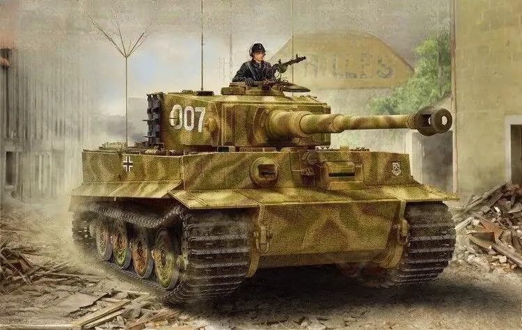 Model RFM RM-5015 1/35 German Sd.Kfz.181 Tiger I Late Production - Scale Model Kit