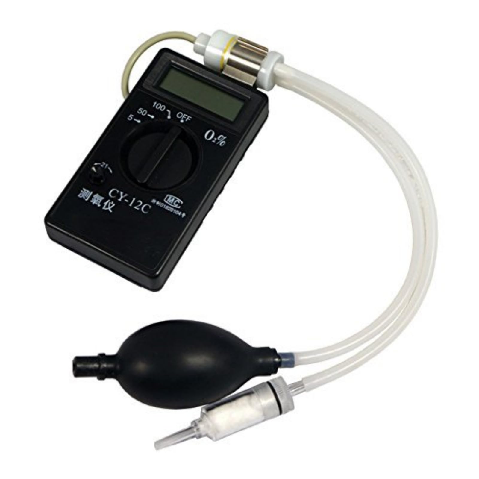 Dispositivo de Medición de Oxígeno O2, Detector de Gas Portátil - Analizador/Metro de Alta Precisión para Oxígeno O2