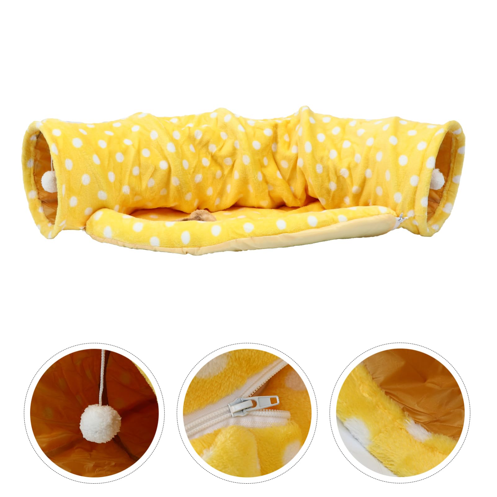 Tunnel pour Chat Pliable Jouet pour Chaton Nid pour Animal De Compagnie