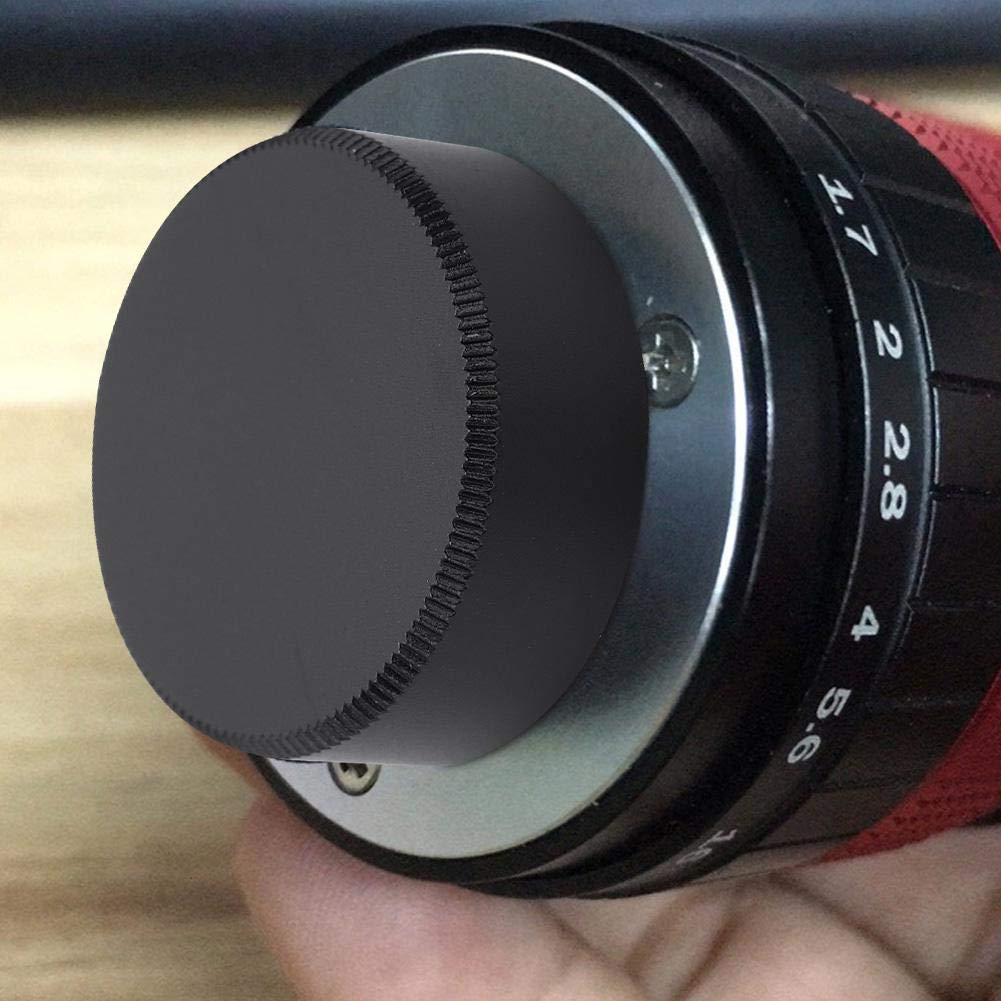 VBESTLIFE Objektivabdeckung Set – 4x Front- & 4x Rückdeckel Für A-Mount Objektive, Schwarz