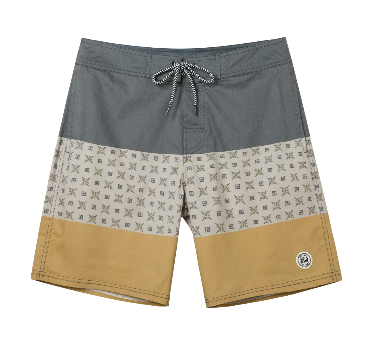 SURF CUZ Men's Vintage Cruzer Stretch Boardshort Chino Shorts
