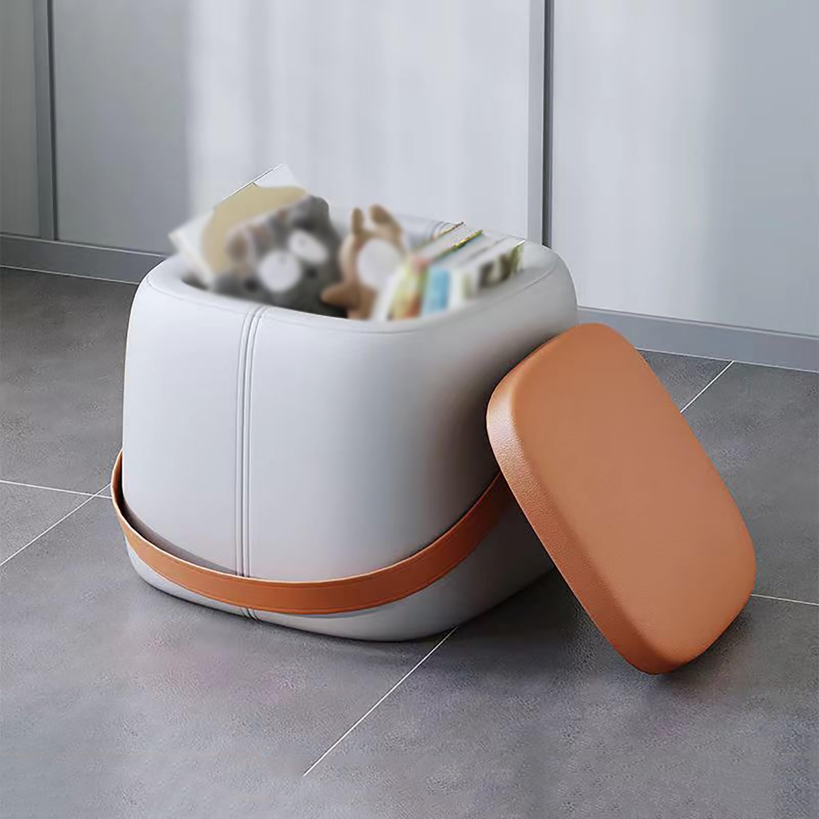 Tabouret ottoman pour salon et chambre idéal pour le maquillage