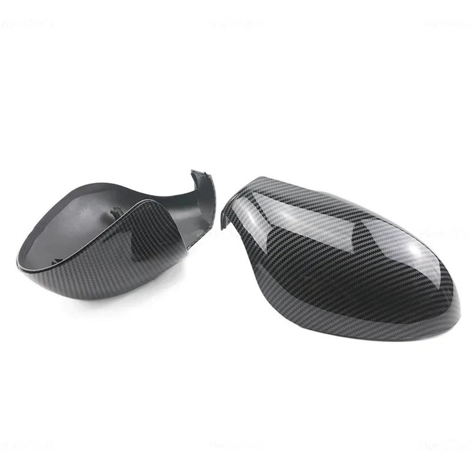 Carcasa Espejo Retrovisor Para Seat Para Leon MK1 1M 1999-2006 Cubierta De Espejo Retrovisor Lateral Marco Protector Molduras Con Aspecto De Carbono Y Negro Brillante Tapa Espejo Retrovisor(Carbon Fib