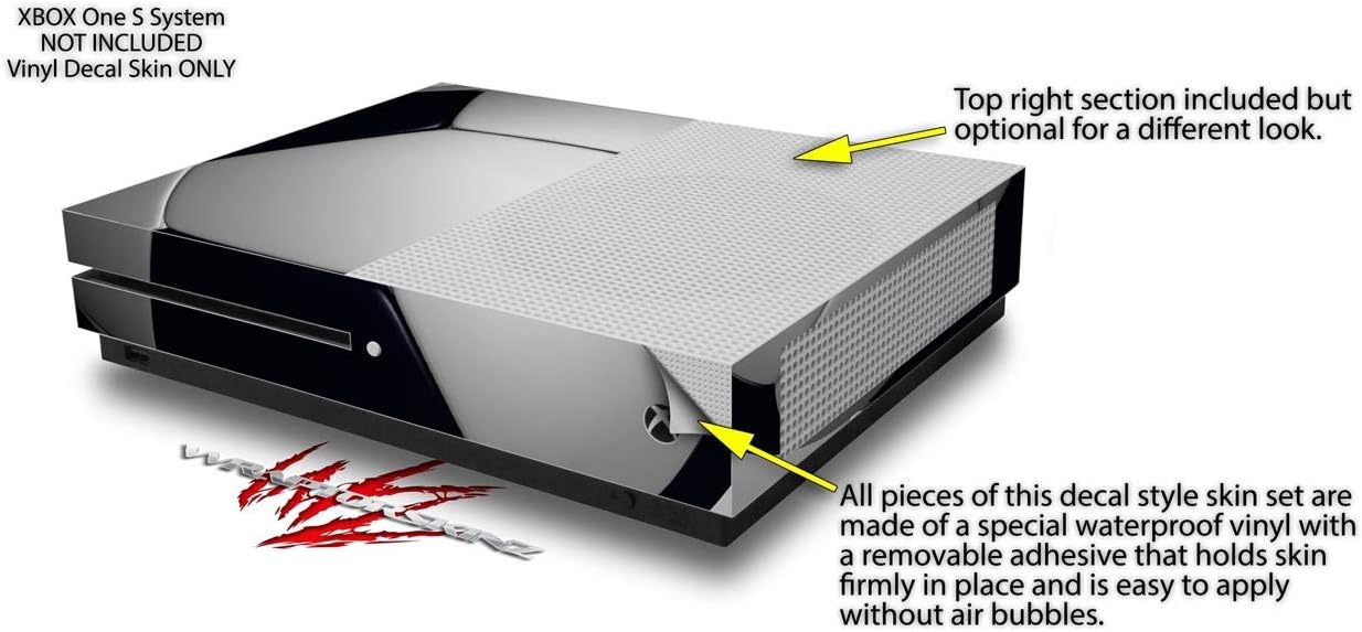 Decal Vinyl Skin Wrap Compatible with Xbox One S Console and Controllers - Soccer Ball