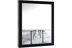 Wood 11x12 Picture Frame Black: Gallery Wall Hanging 11 x 12 Photo Frame
