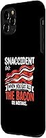 Vista 32 de iPhone 12 mini Bacon Snaccident Funny Bacon Lover Pig Pork Humor Men Women Case