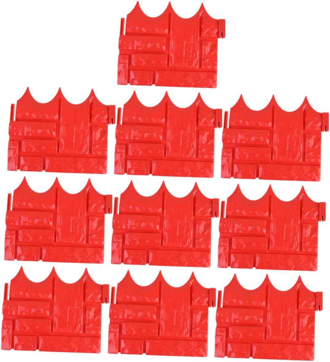 Yardwe Lawn Decorative Fences Lattice Fence Brick Garden Edging Garden Picket Fence