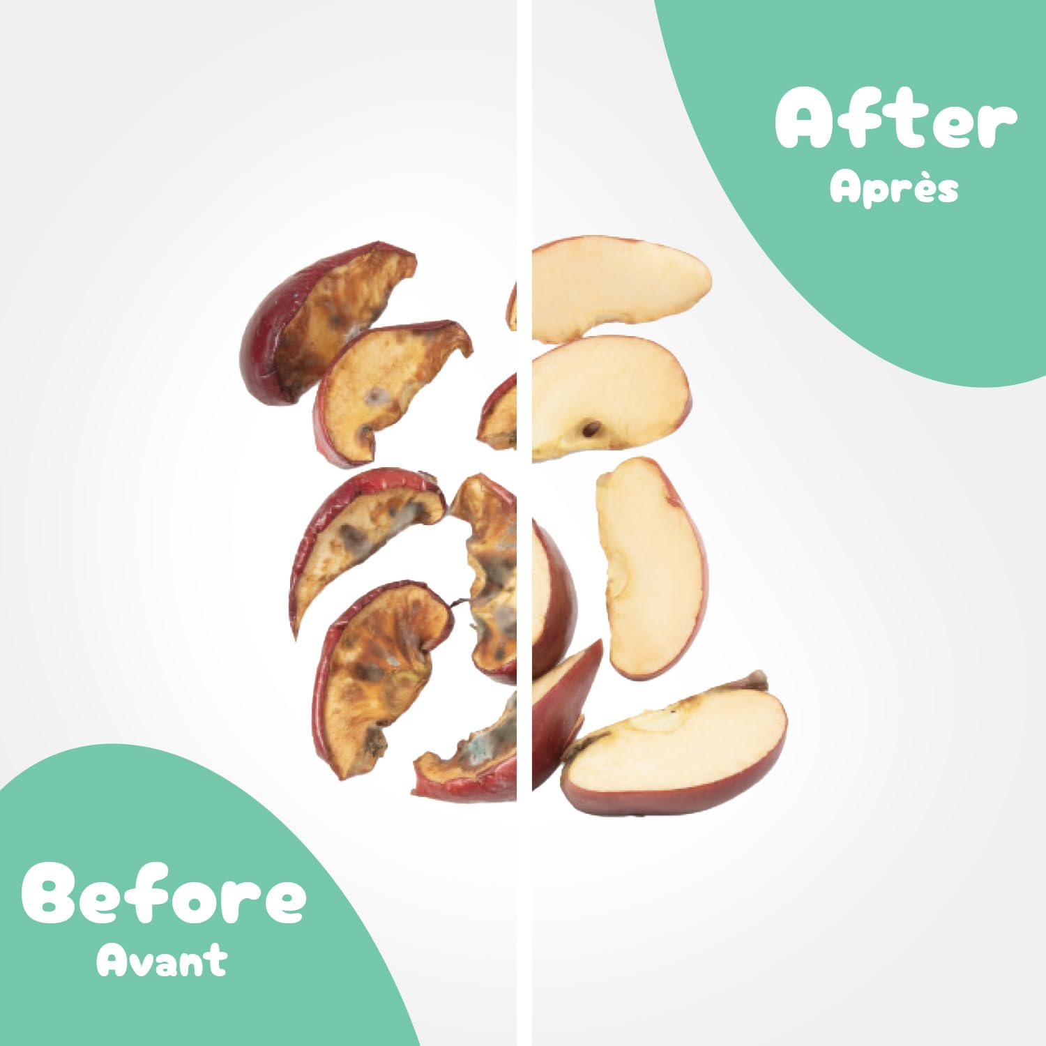 Set di 3 contenitori sottovuoto per alimenti in vetro con coperchio ermetico, pompa manuale inclusa, datario integrato, adatti a microonde e lavastoviglie, freschezza prolungata