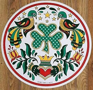 QISPIOD Pennsylvania Zook Dutch Irish Conestoga Hex Vintage Tin Sign Wilkum Retro Metal Sign for Coffee Shop Bar Home Kitchen Garage Club Nostalgic Wall Decor Round 12x12 Inch