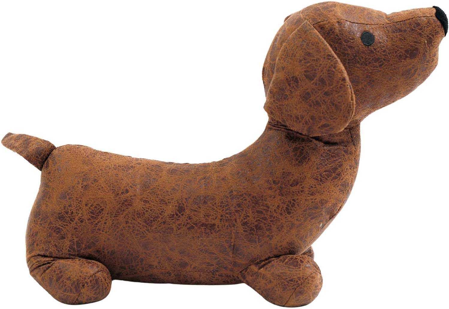 Charming Dachshund Puppy Sausage Dog Doorstop - Novelty Animal Door Stop